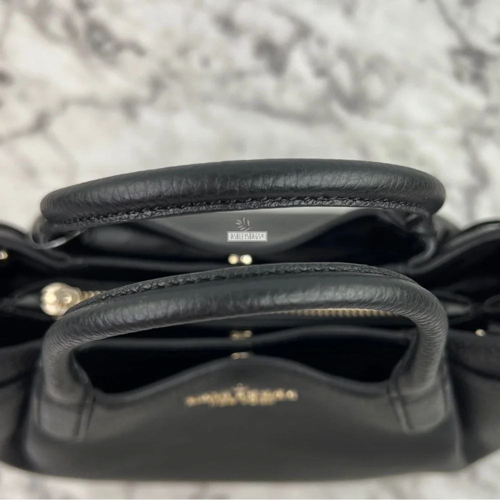 Kate Spade Dumpling Large Satchel In Black - Picture 7 of 14